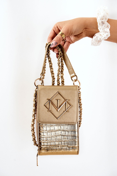 Small Women's Handbag Monnari ETUA020-023 Gold