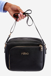 Crossbody Bag Made of Eco Leather NOBO BAGP990-K020 Black