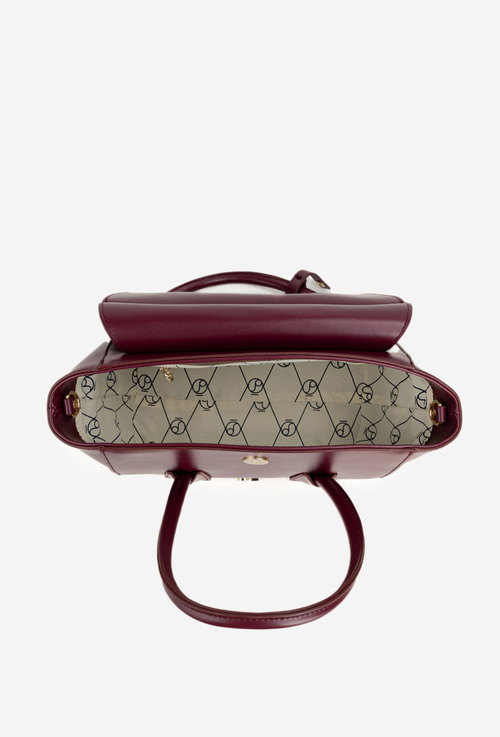 Damska Torebka Kuferek Mała Bordowa NOBO BAG5800-M05