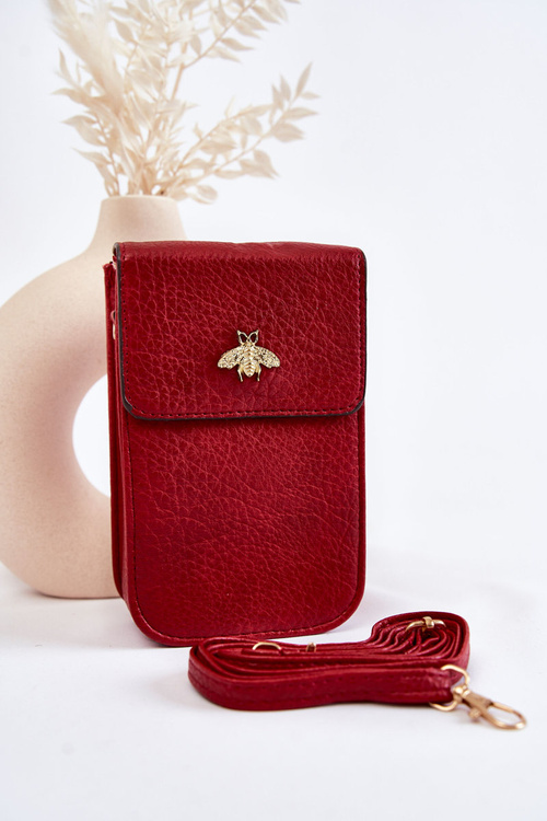 Small Purse With Ornament Red Neliss 