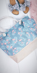 Beach Large Blue Handbag Bag Bag Women's Flamingos