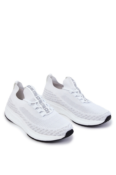 Sportowe Buty Sneakersy Męskie Big Star JJ174166 Białe