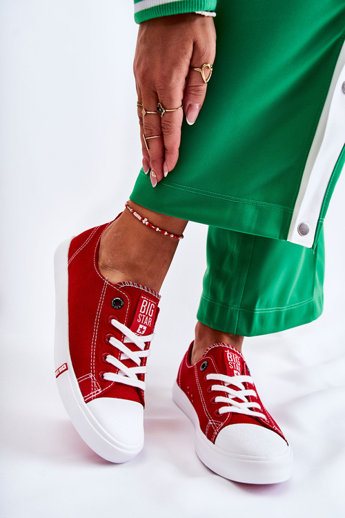 Women's Big Star Sneakers FF274089 Red
