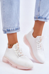 Women's Slip-on Sock Shoes GOE JJ2N4079 White