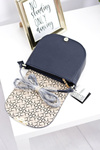 Women's Handbag Navy Blue Letterbox Nobo