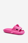 Women's Lightweight Foam Flip Flops with Shark Motif Fuchsia Kasila