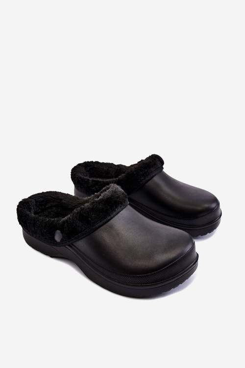 Women's Foam Warm Slippers Crocs Black Cova