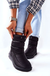 High Boots Slip-on Snowboots Black Cathy 
