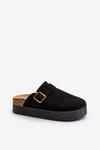 Women's Platform Clogs Black Jorffia