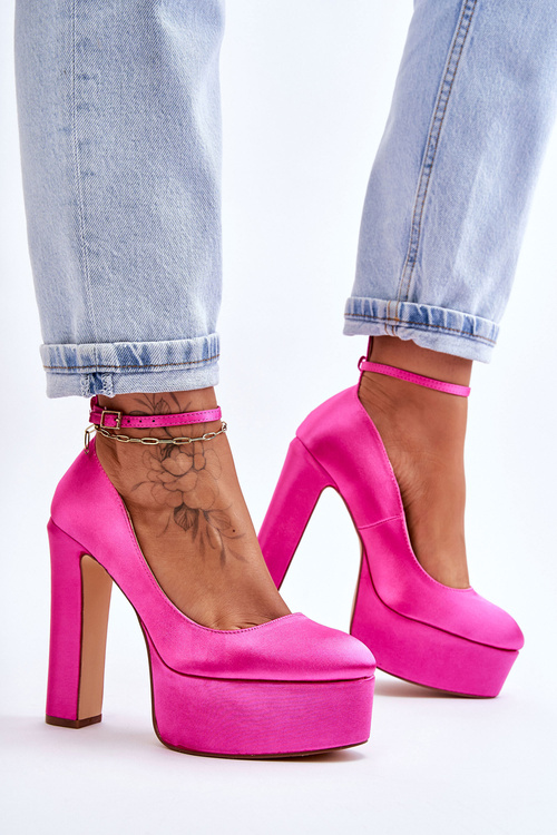 Fashionable High Heel Pumps Fuchsia Hayden