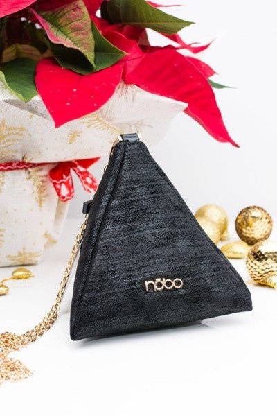 Women's Pyramid Handbag Black Nobo