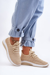 Classic Material Slip-On Sneakers Beige Gusto