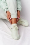 Women's Sport Shoes Sneakers Light Green Amazing