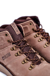 Men's Trekking Boots Leather Big Star Brown GG174492