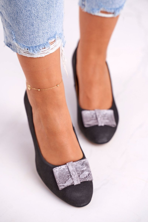 Women's Pumps Maciejka Suede Graphite 3356A-43/00-1