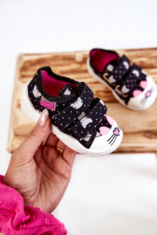 Children's Sneakers Kotki Befado 907P151 Black
