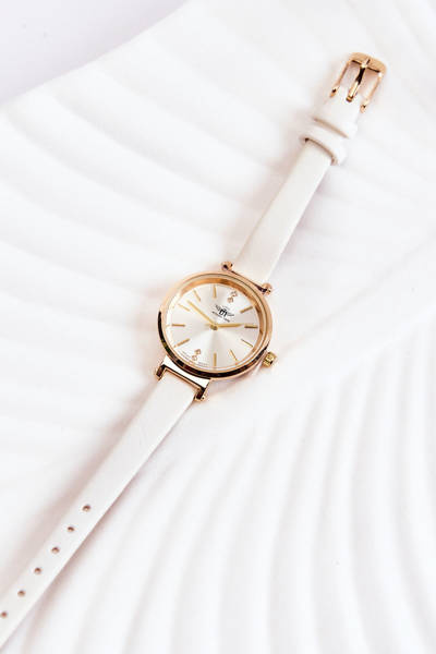 Zegarek Damski Michael John Złoty Z Cyrkoniami