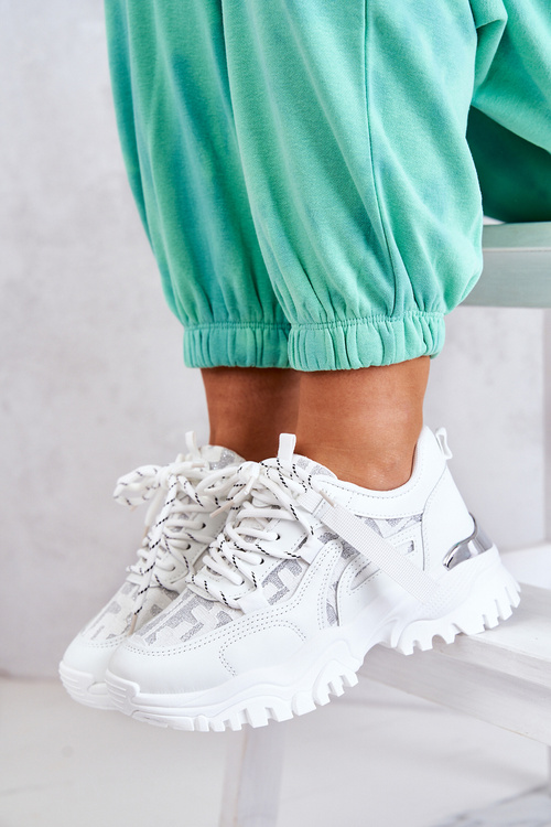 Sneakers On A Massive Sole White Your Style