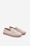 Espadrilles Men Sneakers From Eco Suede Beige Lunaria