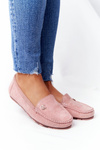 Women's Suede Loafers Pink Madelyn