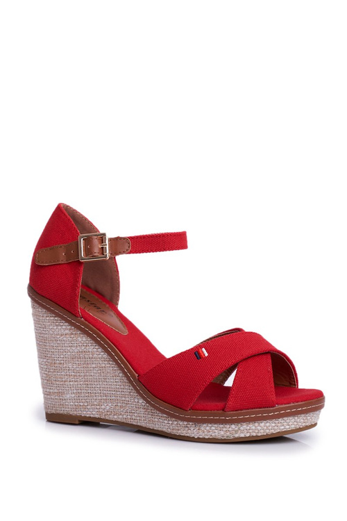 Women's Anchor Sandals Red LaMane