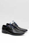 Black Men's Marcello Business Semi Shoes