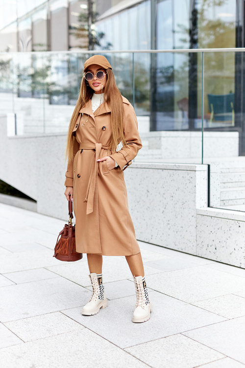 Elastic Fabric Boots Beige Love Story