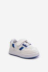 Classic Children's Sports Shoes White-Blue Marlin