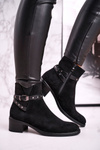 Women’s Boots Sergio Leone Suede Black BT615