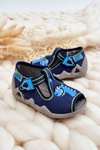 Children's Sandals slippers Befado Dinosaur 217P116 Navy
