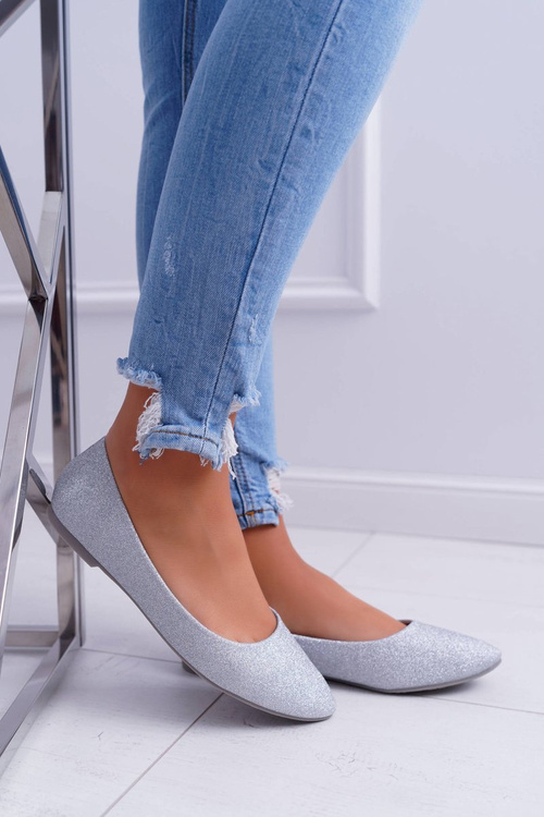 Glitter Ballerinas Silver Tiffy