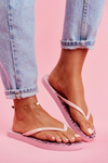 Women's Sliders Flip-Flops Big Star FF274A304 Pink
