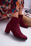 Women's Heeled Boots Sergio Leone Maroon BT522