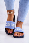 Women's Slippers Big Star JJ274A526 Blue