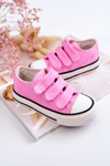 Children's Sneakers With Velcro Pink Bernie