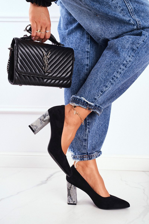 Sergio Leone Women's Stiletto pumps Black PB216