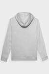 Men's Sweatshirt Pullover With Hood Light Gray 4FWMM00TSWSM1464-27M
