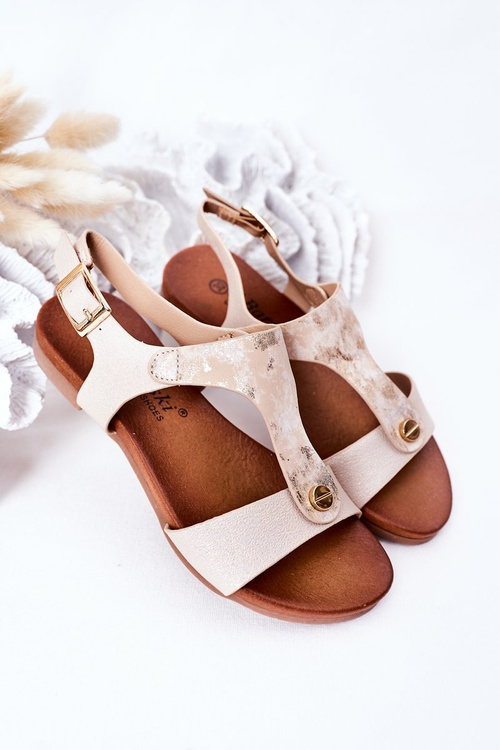 Children's Sandals S.Barski Comfort Gold