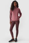 Womens Regular Fleece With Stand Collar 4F 4FWMM00TFLEF294-53S Pink