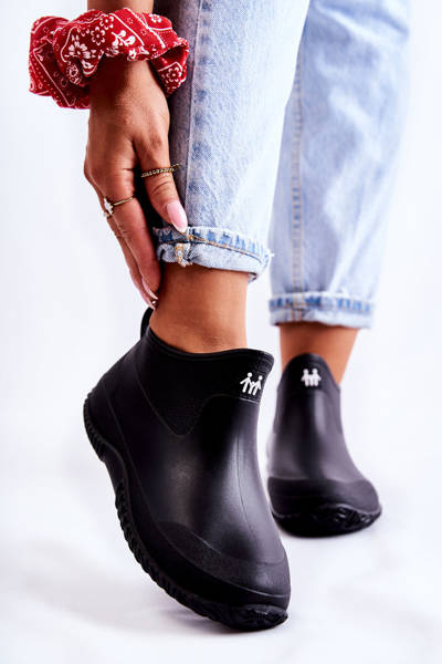 Women's Low Wellies Black Eldora