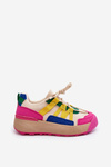 Women's Suede Platform Sneakers Multicolour Rohan