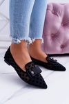 Lu Boo Mesh Ballerinas Black Lords Mamba