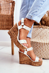 Women’s Sandals On Wedge Lu Boo White Gail