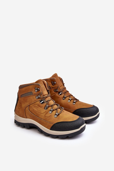 Buty Trekkingowe Męskie Ocieplane Camel Dysasha 23MN26-6546