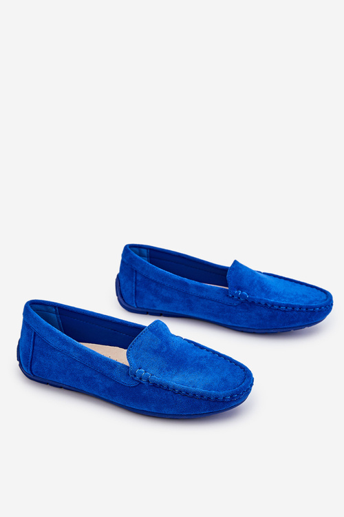 Women’s Loafers Suede Blue Morreno