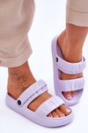Foam Slide Sandals Violet Lirell