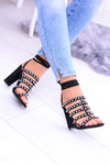 Black Women's Stiletto Sandals Ysmira