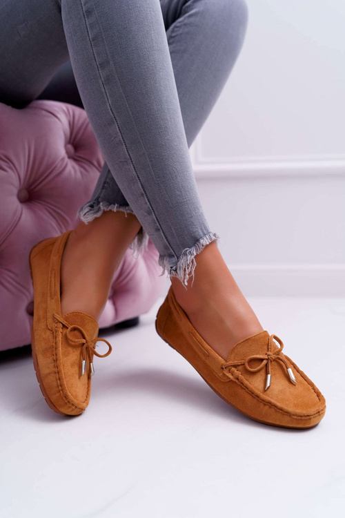 Women's Suede Comfort Moccasins Camel Buggy
