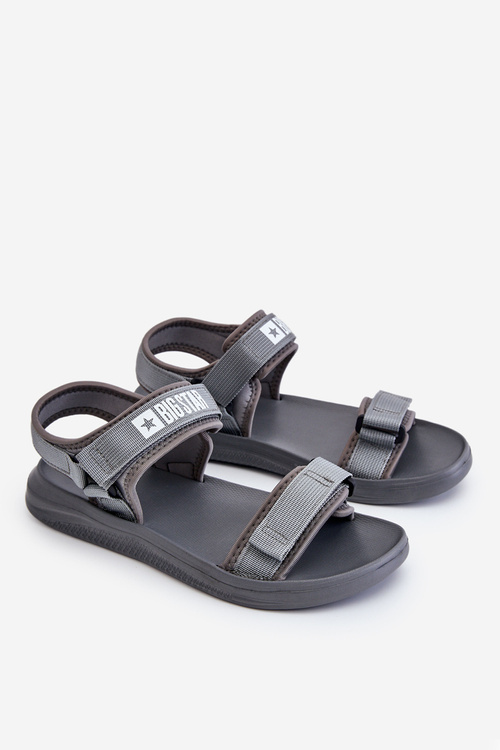 Sport Men's Sandals Big Star HH174843 Gray