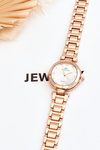 Women's Steel Watch With Zircons Giorgio&Dario Rose Gold